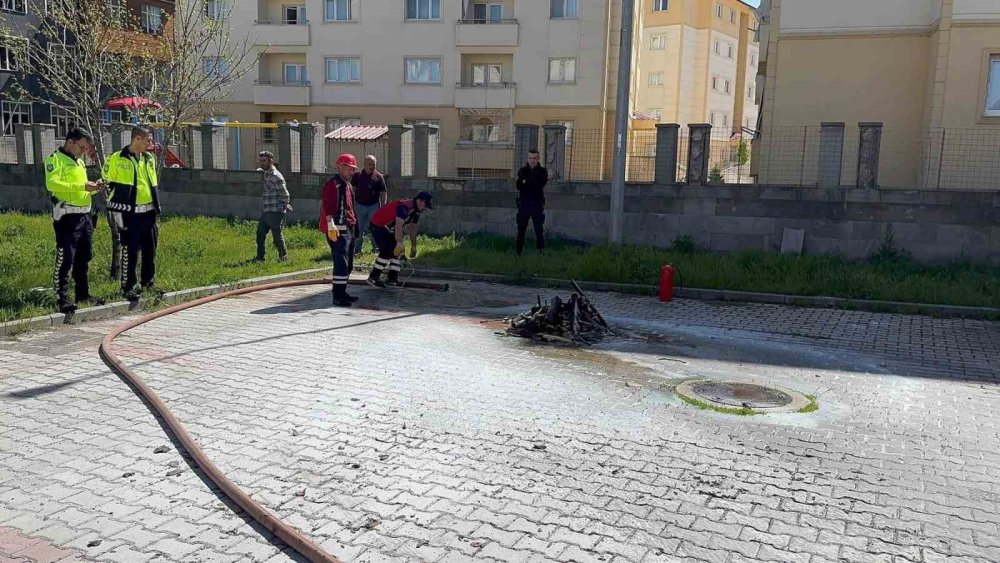 Patnos’ta Emniyet Müdürlüğü’nde yangın tatbikatı