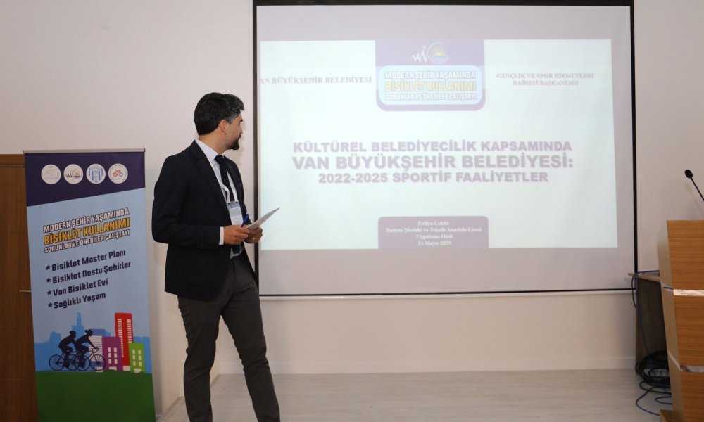 Van’da ‘Bisiklet Kullanımı Çalıştayı’ yapıldı