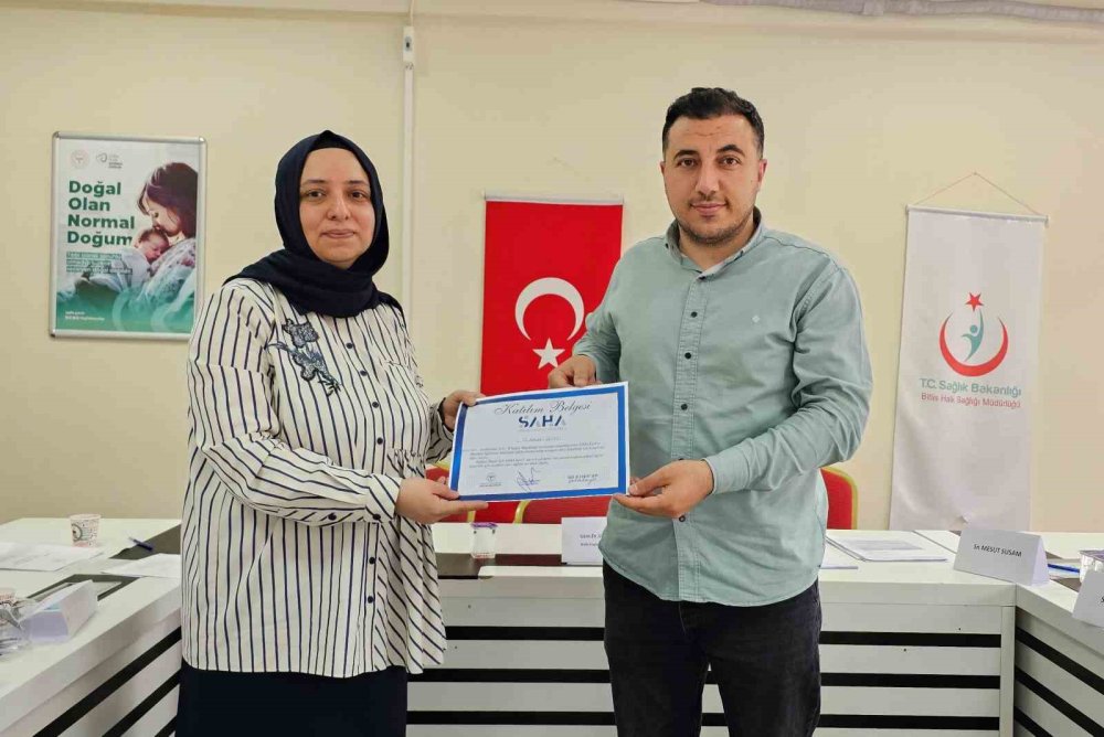 Basın mensuplarına yönelik "SAHA Sağlık Elçileri" eğitimi düzenlendi