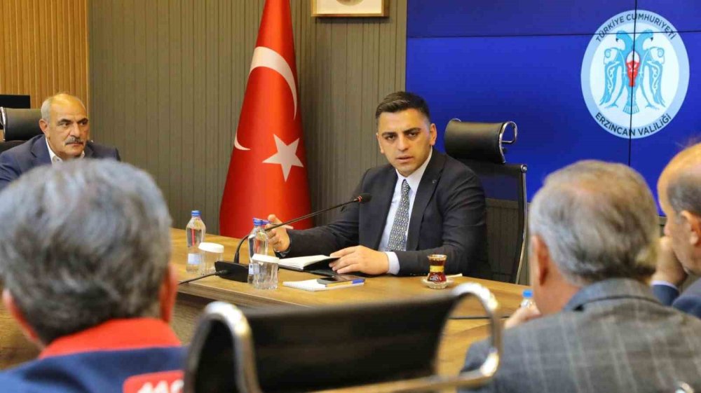 Erzincan’da Afetlere Müdahale Koordinasyon Toplantısı gerçekleştirildi