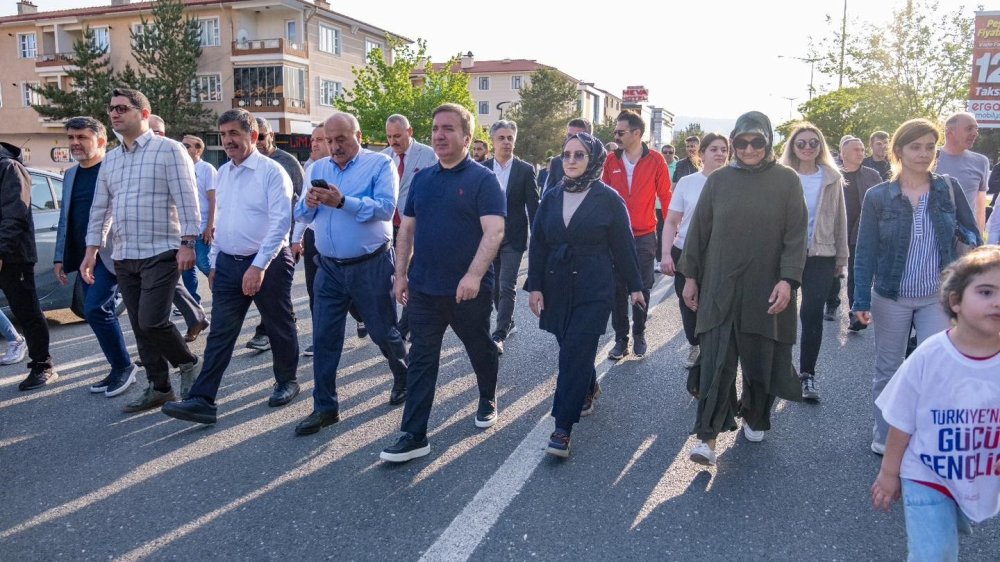Erzincan’da Gençlik Yürüyüşü düzenlendi