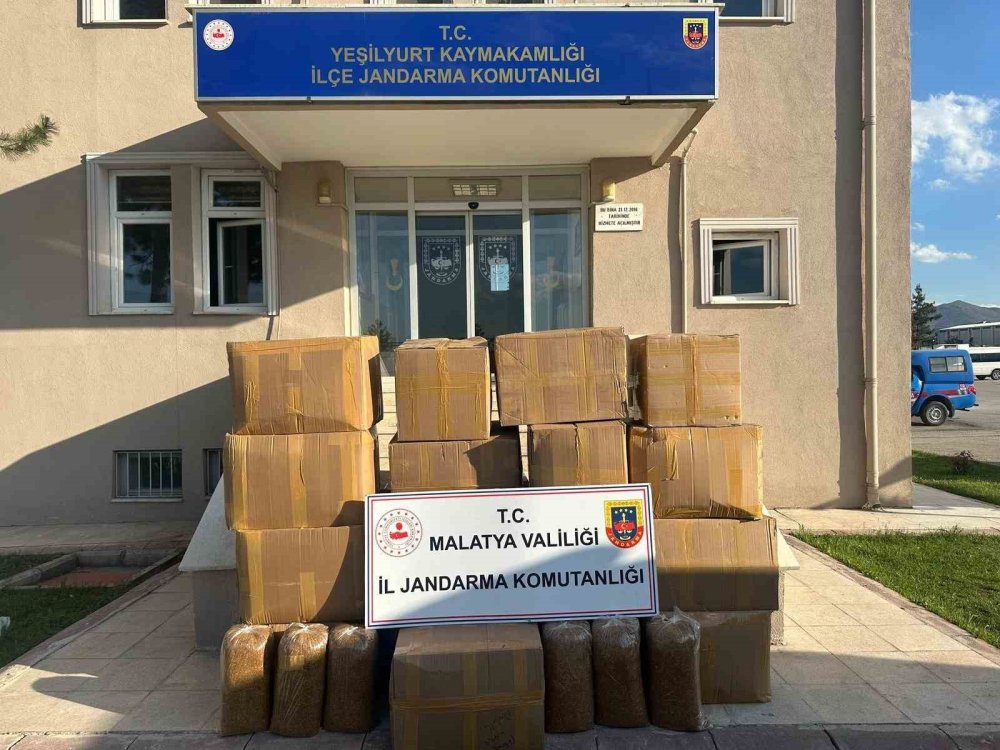 Malatya’da kaçakçılık operasyonları: 9 gözaltı