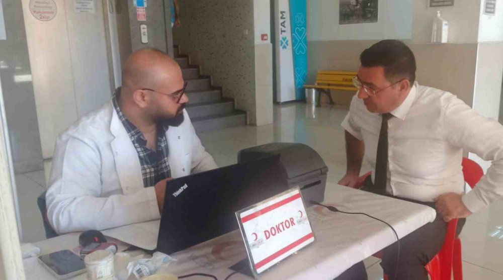 Savcı ve hakimler kan bağışında bulundu