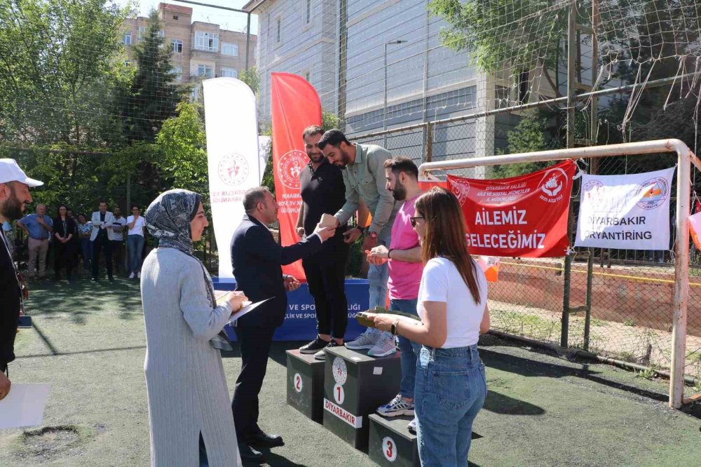Diyarbakır’da aile yılı oryantiring etkinlikleri düzenlendi