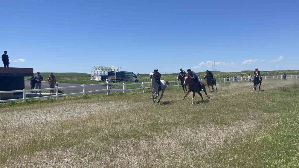 Malazgirt’te geleneksel at yarışması yapıldı