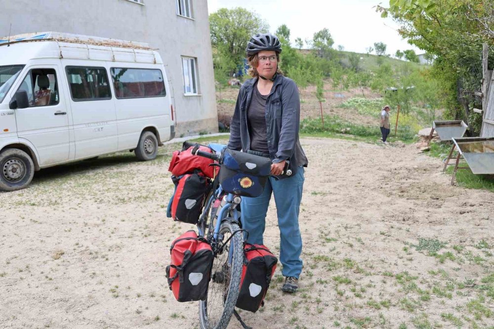 2 yılda 33 bin kilometre pedal çevirdi