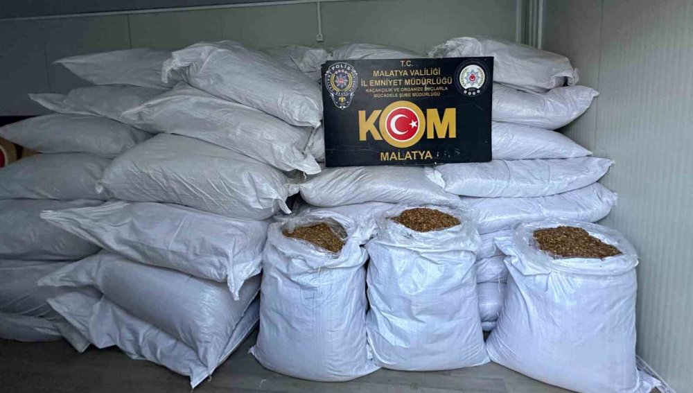 Malatya’da kaçakçılık operasyonu düzenlendi