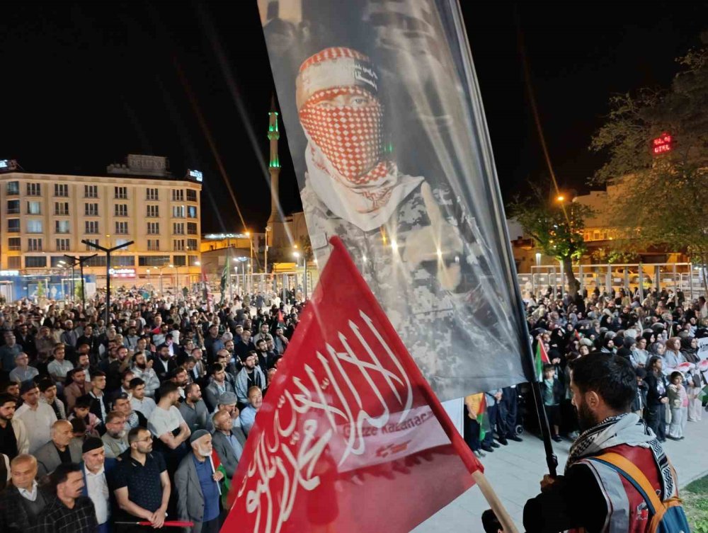Van’da Filistin’e destek yürüyüşü yapıldı
