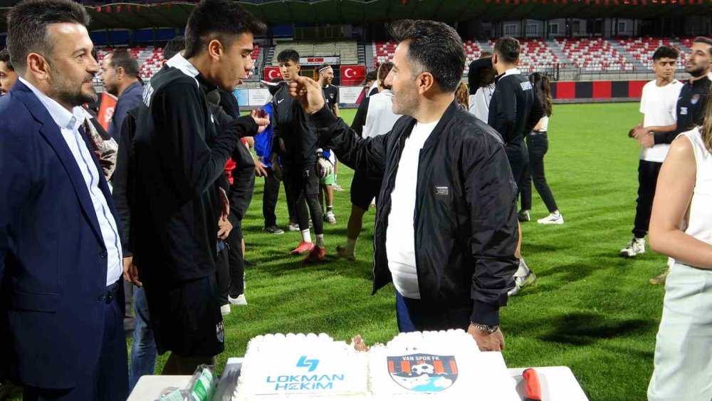Vanspor, final maçı öncesinde son provasını yaptı