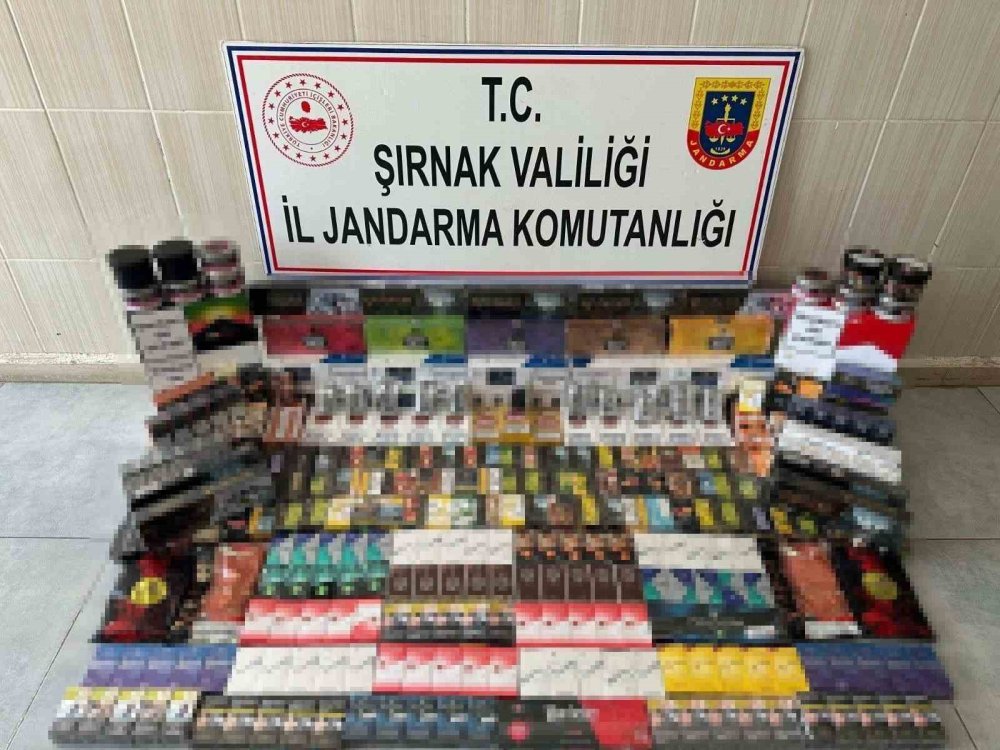 Şırnak’ta 5 milyon değerinde gümrük kaçağı ürün ele geçirildi