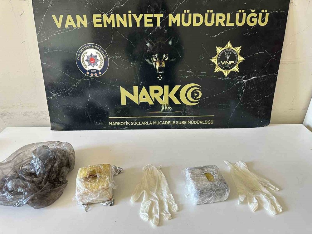 Van’da 2.5 kilo uyuşturucu ele geçirildi