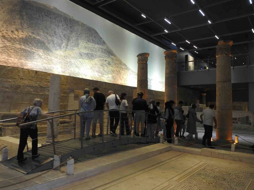 Zeugma Mozaik Müzesi’nde Kurban bayramı yoğunluğu