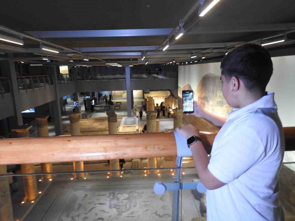 Zeugma Mozaik Müzesi’nde Kurban bayramı yoğunluğu