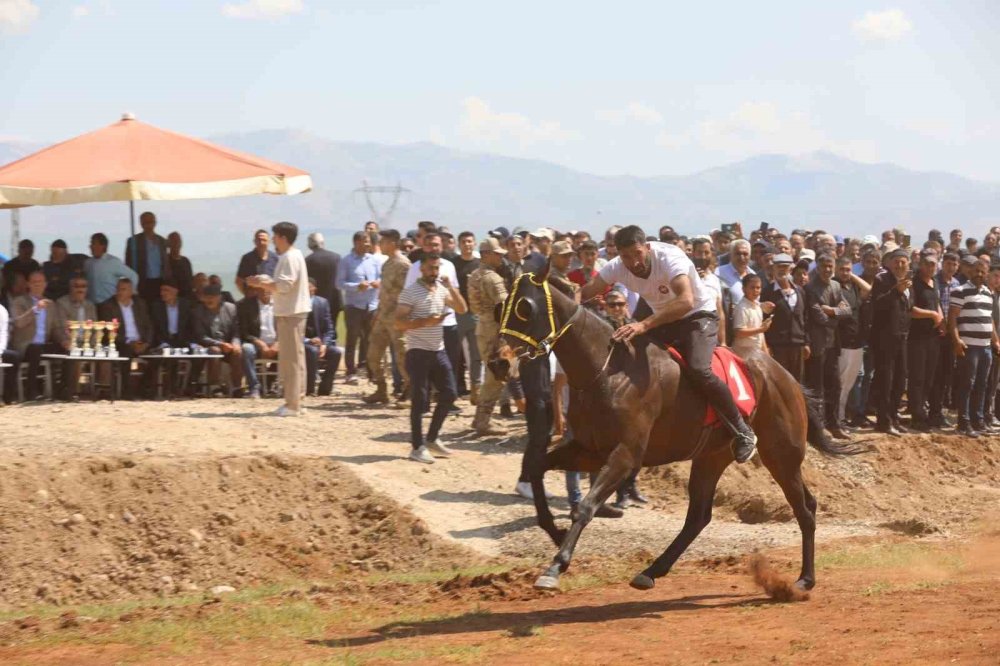 Hınıs’ta geleneksel At Yarışı Festivali düzenlendi