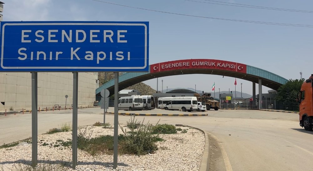 İsrail saldırısı sonrası Esendere Sınır Kapısı'nda hareketlilik
