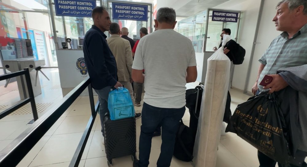 İsrail saldırısı sonrası Esendere Sınır Kapısı'nda hareketlilik