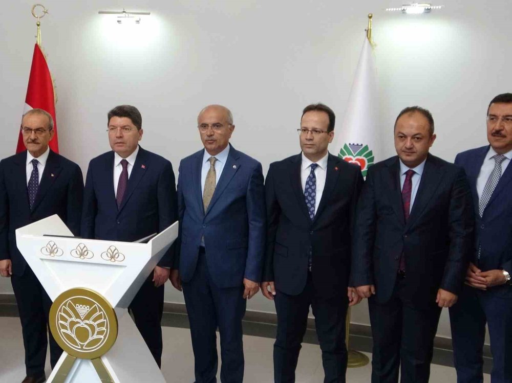 Adalet Bakanı Tunç, Malatya’da temaslarda bulunuyor