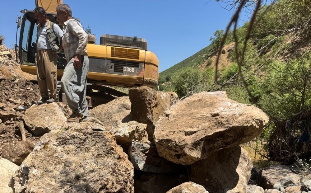Çukurca Köprülüde su sorunu çözüldü