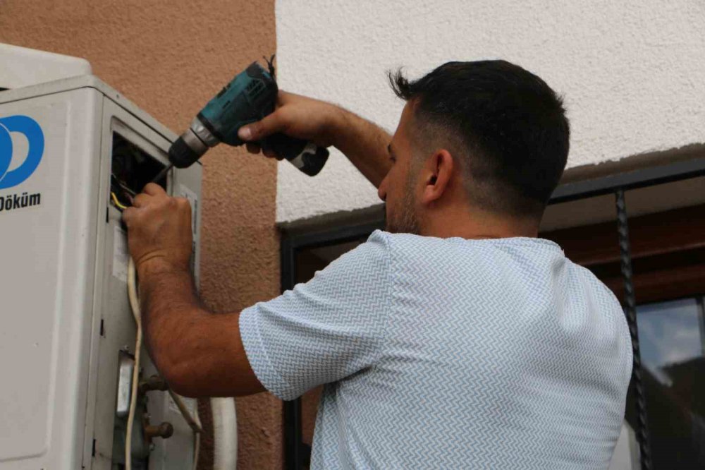 Bakımsız klimalar yangına davetiye çıkartıyor