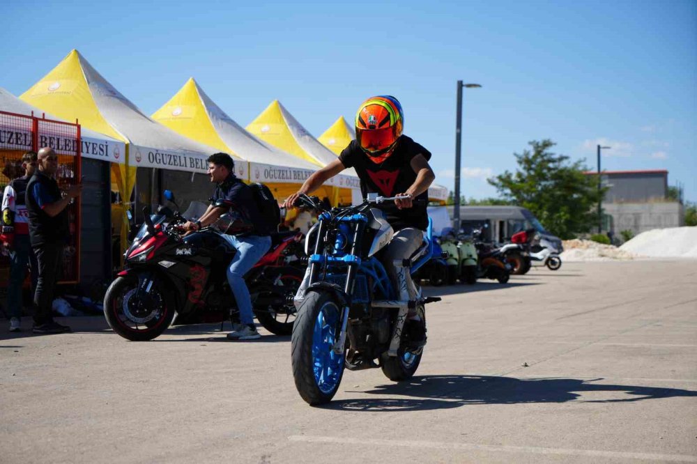 Motosiklet tutkunları Antep’te buluştu