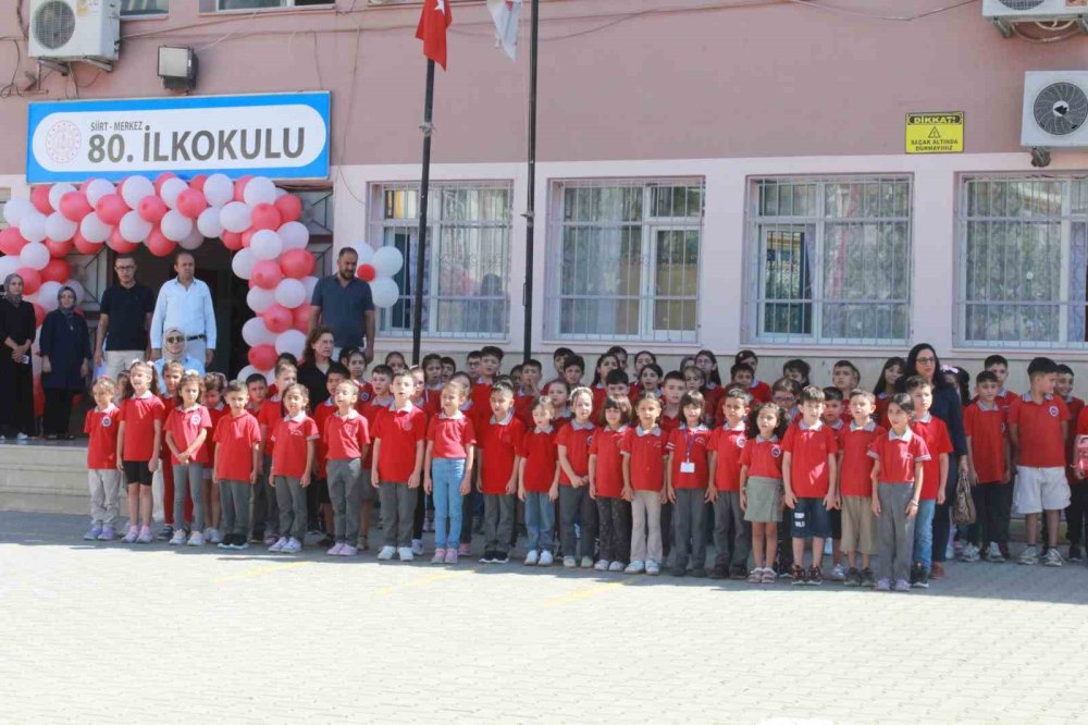 Siirt’te yeni eğitim öğretim yılı başladı