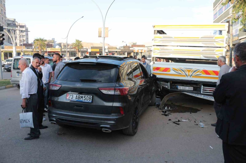 Cizre’de zincirleme trafik kazası