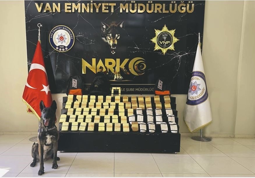Van’da 113 kilo uyuşturucu yakalandı