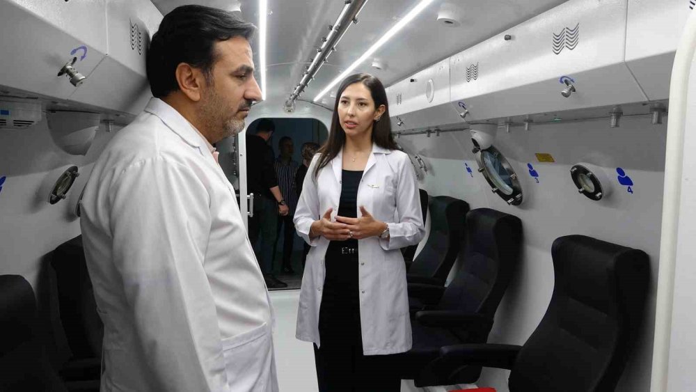 Van’daki hiperbarik oksijen tedavi merkezi yenilendi