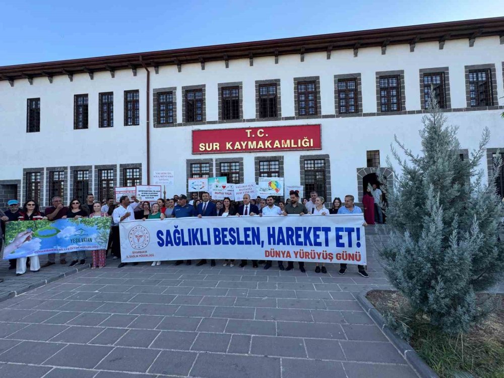 Diyarbakır’da Dünya Yürüyüş Günü etkinliği