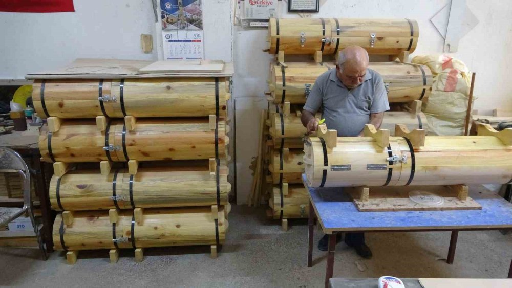 Malatya’da üretilen arı kovanları yurdun dört bir yanına gönderiliyor