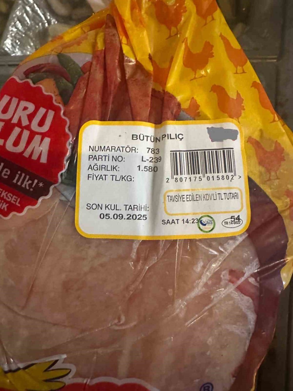 Diyarbakır'da son kullanma tarihi geçen 600 kiloluk ürüne el konuldu