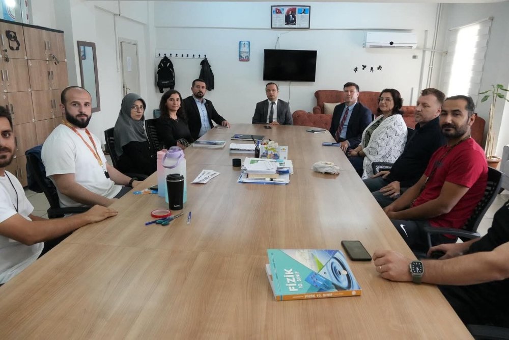 Cizre Kaymakamı Baycar, Spor Lisesinde incelemelerde bulundu