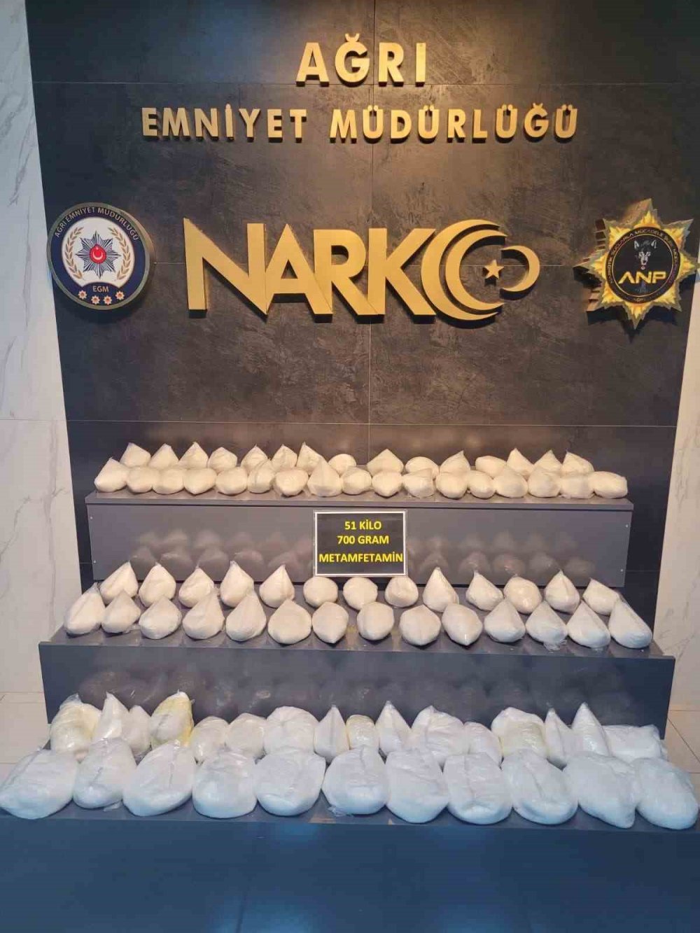 Ağrı’da dev operasyon: 51 kilo uyuşturucu yakalandı