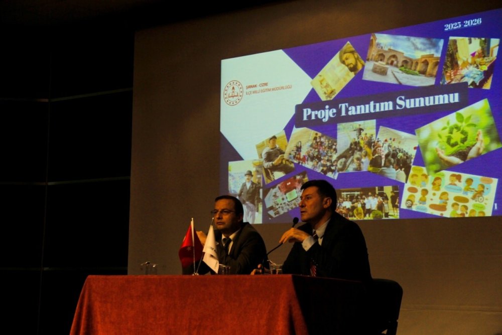 Cizre’de proje tanıtım toplantısı yapıldı