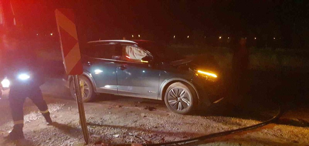 Palu'da trafik kazası: 2 yaralı