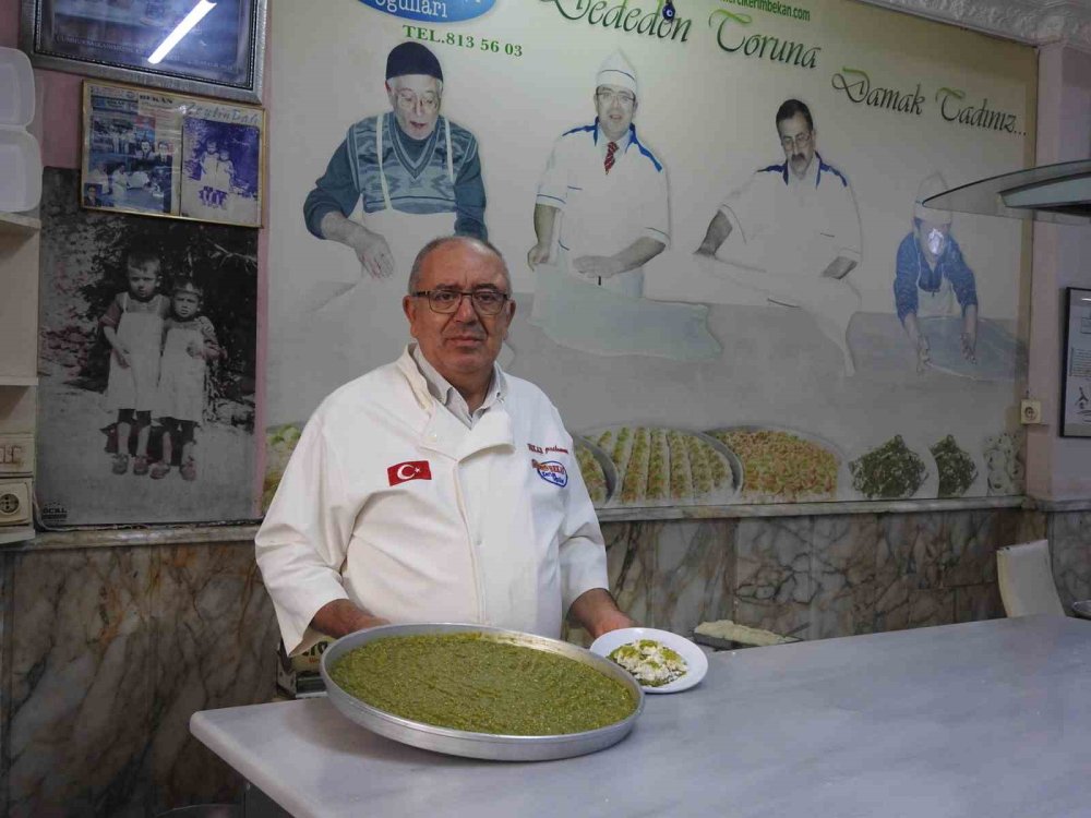 Kilis’in tescilli tatlısı Cennet Çamuru ilgi görüyor