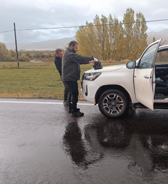 Kırmızı benekli alabalık avlayan şahsa ceza