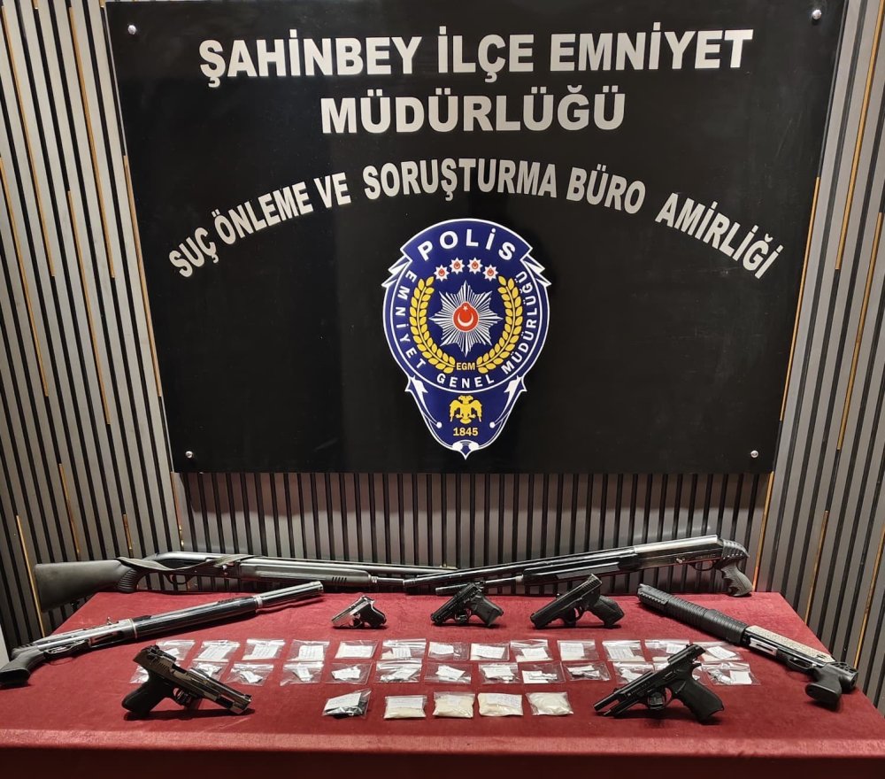 Antep’te asayiş operasyonu: 4 gözaltı