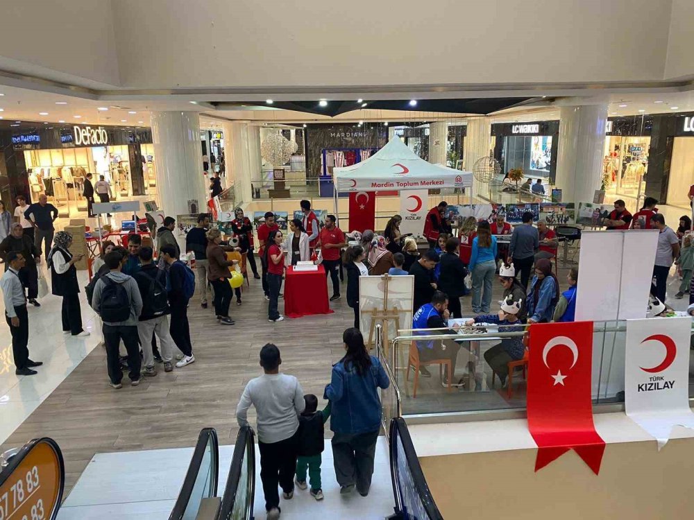 Kızılay Haftası Mardian Mall’da kutlandı