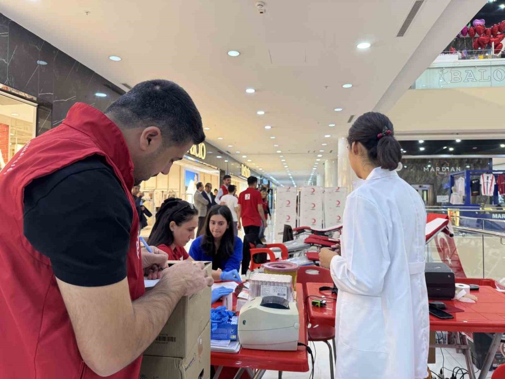 Mardin’de Kızılay Haftasında farkındalık etkinliği gerçekleş