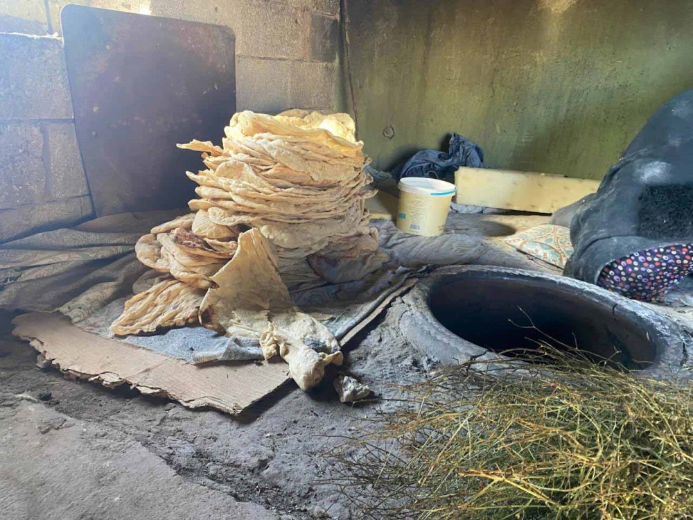 Soğukların başladı, tandırlar kış hazırlıkları için yanmaya başladı