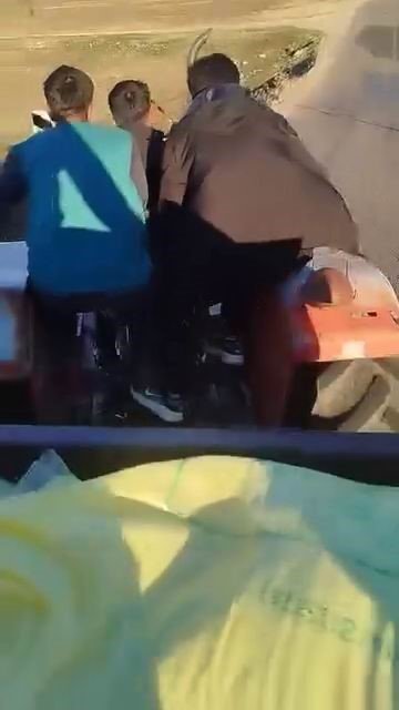 Yolculuklarını çekmek istediler, kendi kazalarını kaydettiler