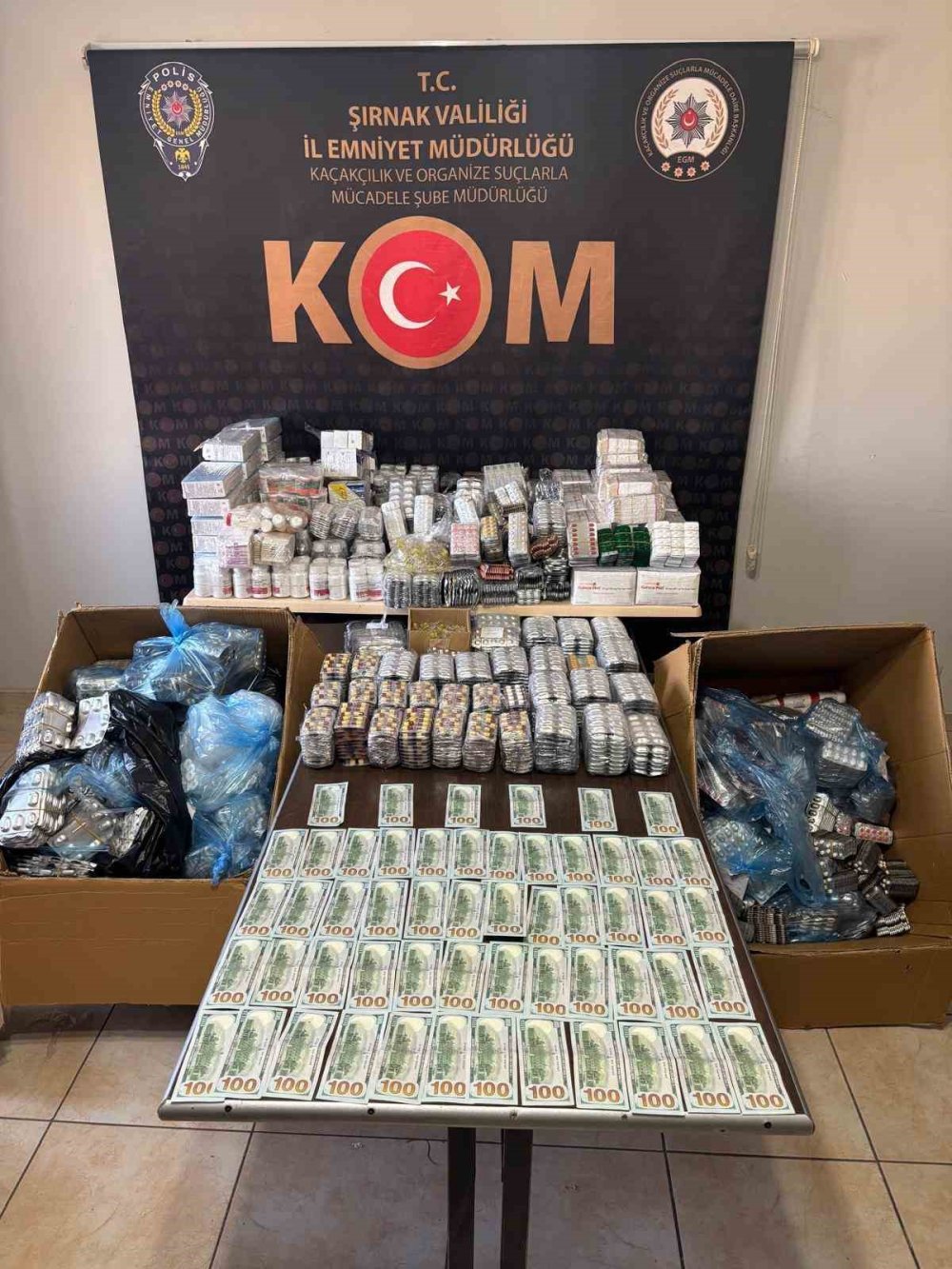 Şırnak’ta 5 milyon liralık kaçak malzeme yakalandı