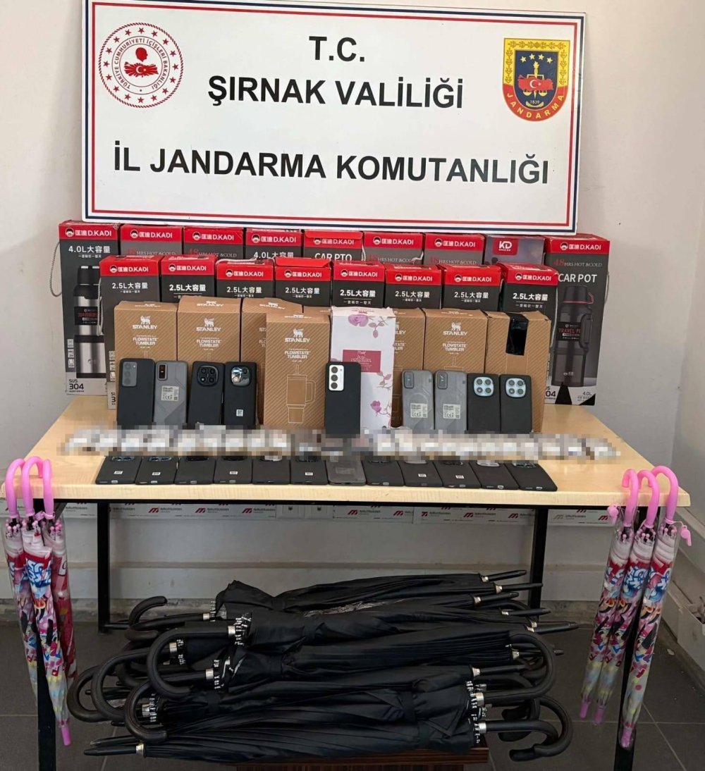 Şırnak’ta kaçakçılık operasyonu: 55 şüpheli hakkında işlem yapıldı