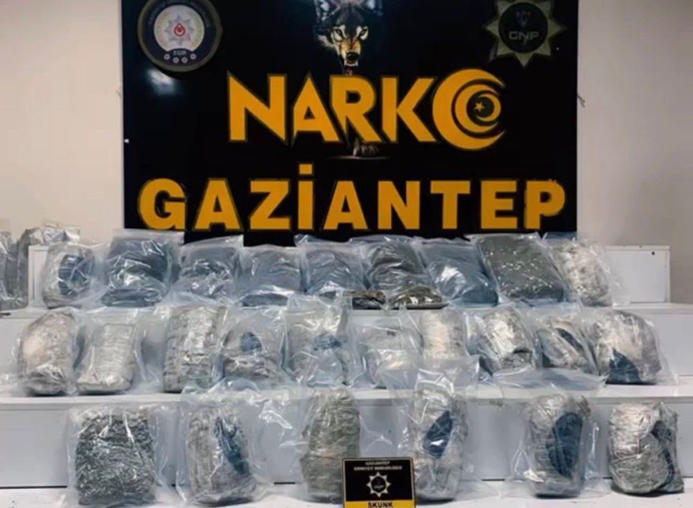 Antep’te uyuşturucu operasyonu: 31 şüpheliden 16’sı tutuklandı, 13’ü adliyeye sevk edildi