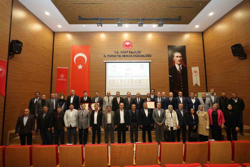 Siirt’te coğrafi işaretler farkındalık konferansı düzenlendi