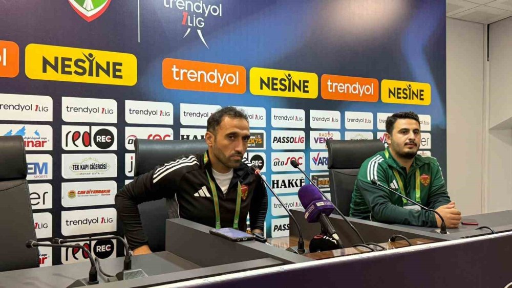Amedspor - Hatayspor maçının ardından