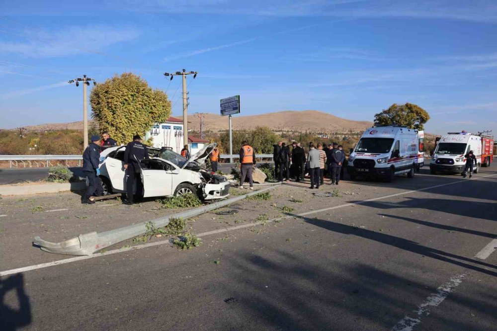 Elazığ’da kaza: 2’i ağır 6 yaralı