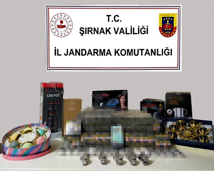 Şırnak’ta jandarmadan kaçakçılık ve uyuşturucu operasyonu