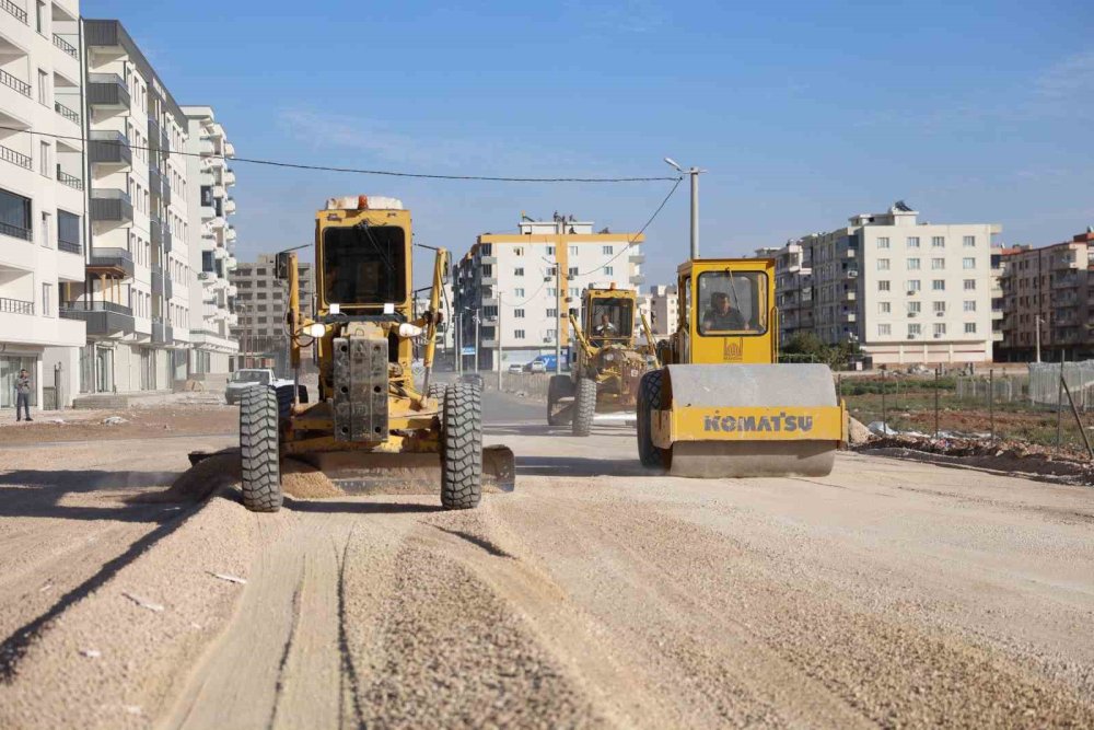 Mardin Belediyesi Nusaybin’e çevre yolu yapıyor